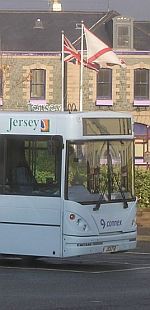 Bus op Jersey